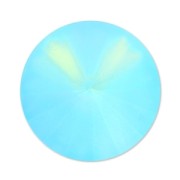 Cabujón PureCrystal 1122 Rivoli 14 mm Light Turquoise Custom Pastel x1|raw }}