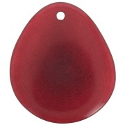 Cuentas de Tagua corte fino 25-35 mm Rojo x1|raw }}