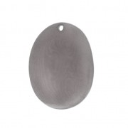 Cuentas de Tagua corte fino 25-35 mm Gris x1|raw }}