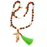 Colgante Tucán 54x41 mm de madera Natural x1