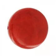 Disco de Tagua 19 mm Rojo x 1
