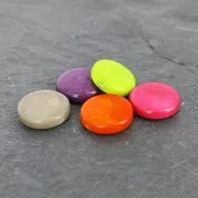 Disco de Tagua 19 mm Morado x 1