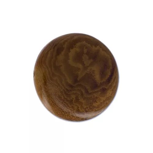 Disco de Tagua 18 mm Marrón x 1