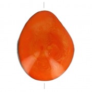 Semilla de Tagua trabajada 35-50 mm Naranja x 1|raw }}
