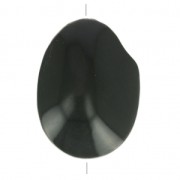 Semilla de Tagua trabajada 35-50 mm Negro x 1|raw }}