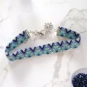 Miyuki Delica Duracoat 11/0 DB2191 - Dyed Navy Silver Lined x8g