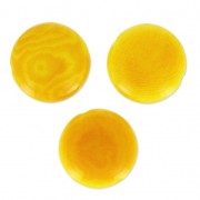 Disco de Tagua 12 mm Amarillo x 4|raw }}