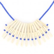 Tubos de madera 30 mm 3 agujeros para realizar un plastrón x10