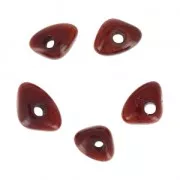 Chips de Tagua 10 mm Granate x 5