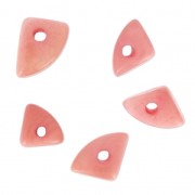 Chips de Tagua 10 mm Rosa x 5|raw }}