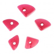 Chips de Tagua 10 mm Fucsia x 5|raw }}