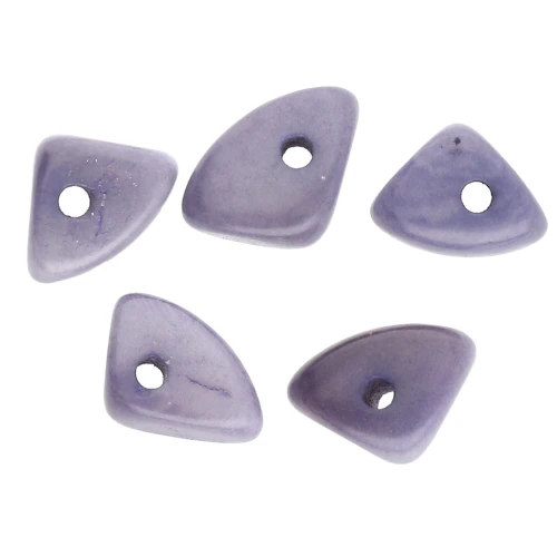 Chips de Tagua 10 mm Lila x 5