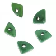 Chips de Tagua 10 mm Verde x 5