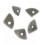 Chips de Tagua 10 mm Gris x 5