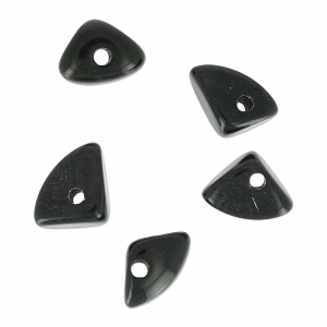 Chips de Tagua 10 mm Negro x 5