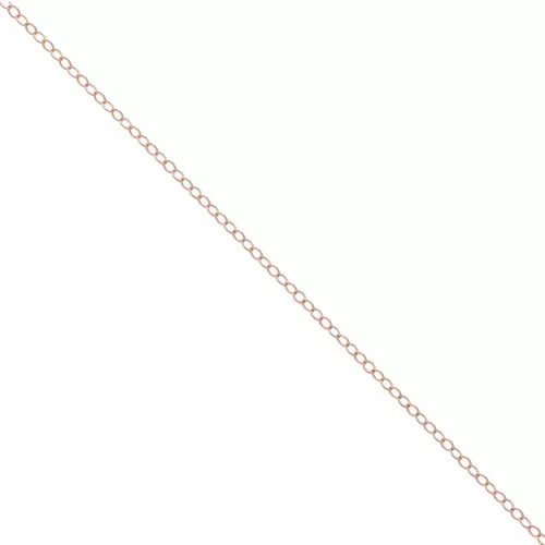 Cadena malla Forçat 1,6 mm Rose Gold filled x50cm