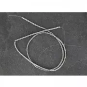 Mini-Hematites rocallas tubos 3x1.90mm Labrador x40 cm