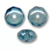 Donuts 7x4 mm Cristal Baby Blue Luster x25