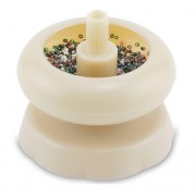 Beadalon Spin-N-Bead - Cargador de cuentas Mini de plástico 6,5 cm
