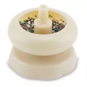 Beadalon Spin-N-Bead - Cargador de cuentas Mini de plástico 6,5 cm