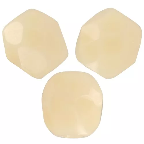 Chapas de 4 mm - Beige opaco x50