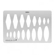 Placa rígida para arcillas poliméricas 152x100 mm motivos Etnicos