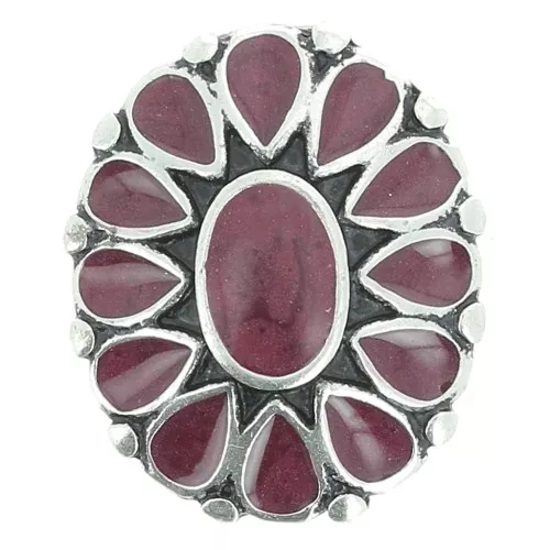 Separador esmaltaldo 25x20 mm - Ciruela x1