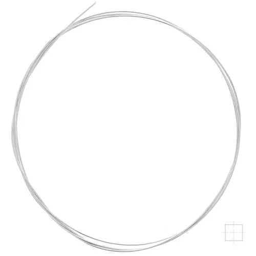 Alambre semiduro - recocido 0,8 mm - Plata 925 x1m
