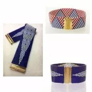 Cierre Beadslide para tejido de perlas con clip 18x13 mm doré x1