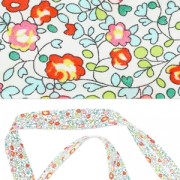 Cinta cortada al bies Liberty Eloïse Mint x 1m|raw }}