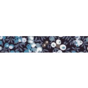 Cinta cortada al bies Liberty Wiltshire Bleu Marine x 1m|raw }}