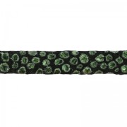 Cordón de cuero doble imitación ante imitación pescado 5 mm Khaki Myalico