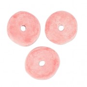 Arandelas de ceramica 8.5 mm Light Rose mat x20|raw }}