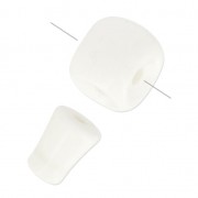 Cuenta Set cuentas gourous 12 et 9 mm Howlita x1