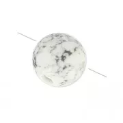 Cuenta Cuenta Gurú3 ajugeros 8 mm Howlite x1