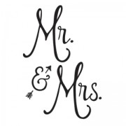 papel-transfer thermoadhesivo Mr & Mrs 24.8x17 cm Negro x1|raw }}