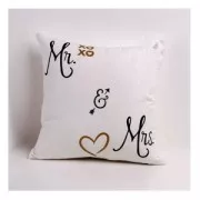 papel-transfer thermoadhesivo Mr & Mrs 24.8x17 cm Negro x1