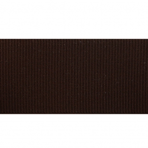 Cinta grano grueso elástico cintura Frou-Frou 36 mm Marrón x 1m
