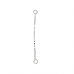 Entrepiezas cadena vénitienne 3.5 cm de Plata 925 x2