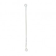 Entrepiezas cadena Venitienne 5 cm de Plata 925 x2|raw }}