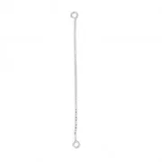 Entrepiezas cadena Venitienne 5 cm de Plata 925 x2