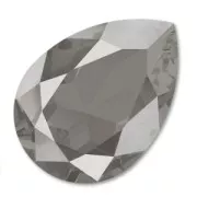 Cabuchón PureCrystal 4320 14x10 mm Crystal Dark Grey  x1