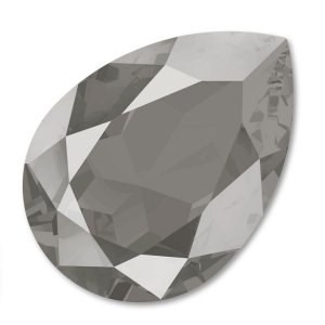 Cabuchón PureCrystal 4320 14x10 mm Crystal Dark Grey  x1