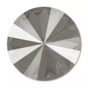 Cabuchón PureCrystal 1122 Rivoli 14 mm Crystal Dark Grey x1