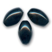 Olivas 20x13 mm Jet x5