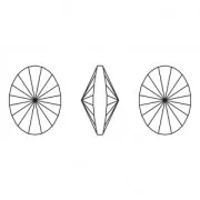 Cabuchón PureCrystal 4122 Oval Rivoli 8x6 mm Crystal AB