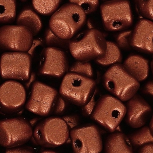 Minos® par Puca® 2.5x3 mm Red Copper Mat x5g