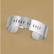 Set de 7 pulseras de aluminio a personalizar  15x1,5 cm