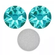 Strass para pegar PureCrystal 6 mm Blue Zircon x10