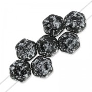 Honeycomb 6 mm Tweedy Silver x20